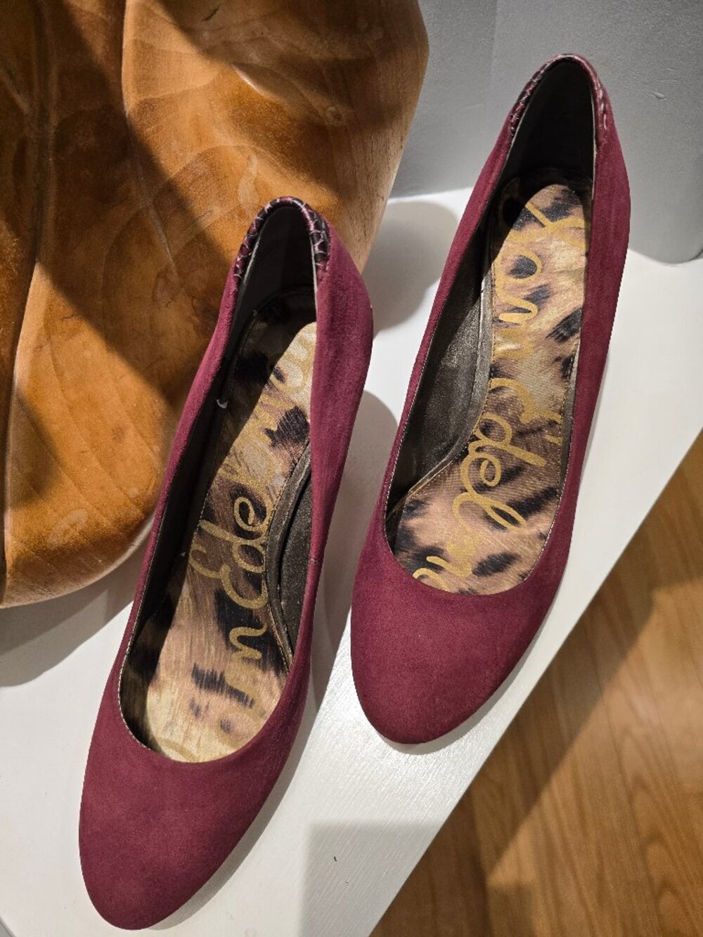 Sam Edelman Florenza Kitten heel pumps size 8 M width - Picture 3 of 5